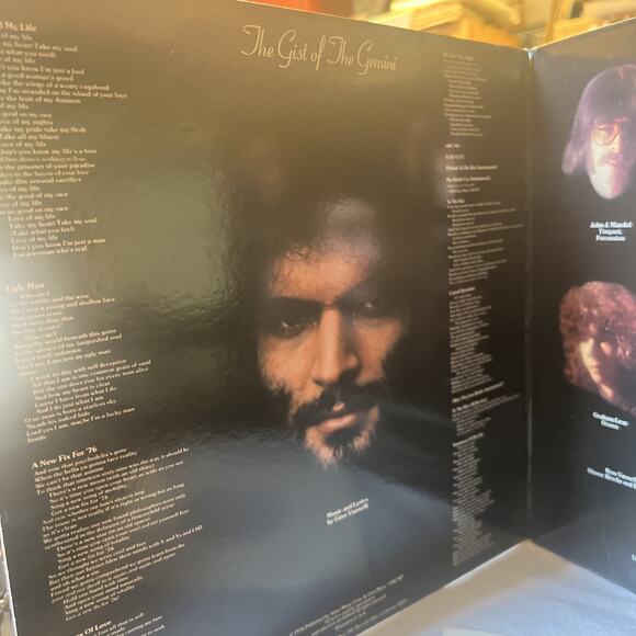 Gino Vannelli The Gist of the Gemini Vinyl LP ULTRASONIC CLEAN Gatefold cover EX - Picture 4 of 9